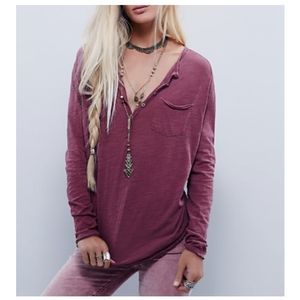NWOT Fontier Long Sleeve Henley by We The Free